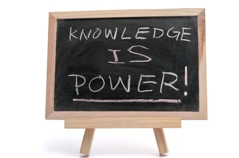 Knowledge is power Stock Photos