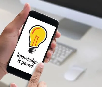 Knowledge is power Strategy Plan Teamwork education Training Stock Photos