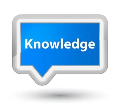 Knowledge prime cyan blue banner button 스톡 일러스트