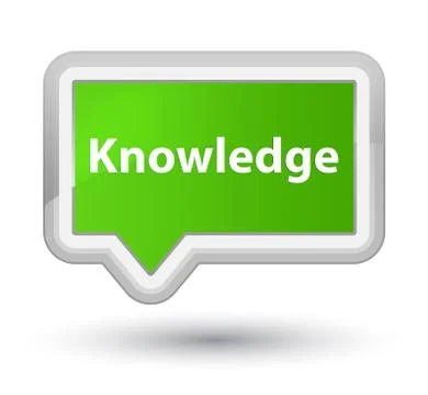 Knowledge prime soft green banner button 스톡 일러스트