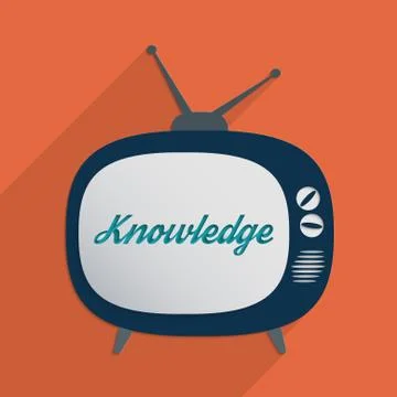 Knowledge sharing Stock Illustration