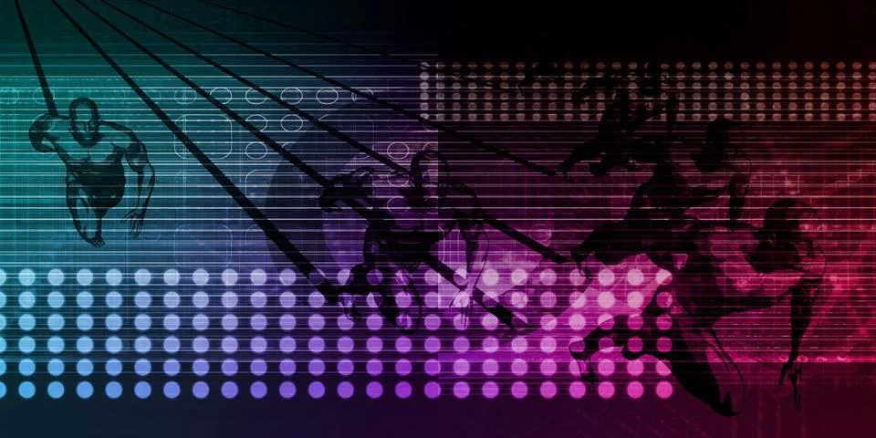 Knowledge Sharing Stock Illustration