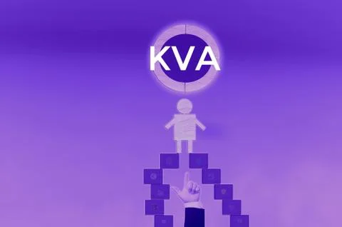 Knowledge Value Added - business concept Stock Photos