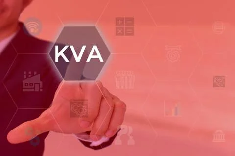 Knowledge Value Added - business concept Stock Photos