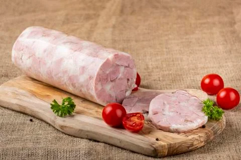 Knuckle of pork in a jelly Stock Photos