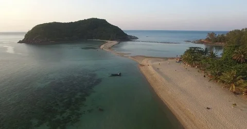 Ko Ma and Mae Haad Beach, Koh Phangan, Thailand Vidéo 74355474