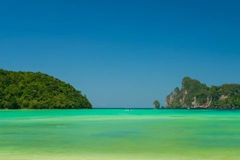 Ko Phi Phi don beach in Krabi Stock Photos