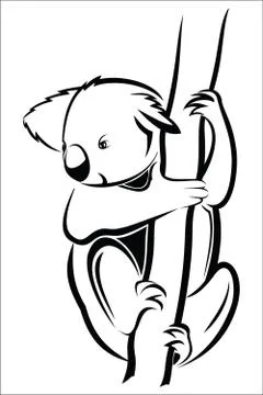 Koala bear Stock Illustration