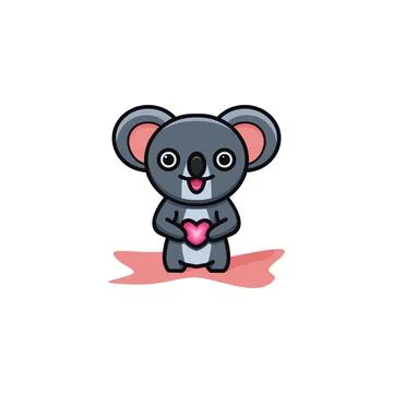 Koala cartoon Illustrazione stock