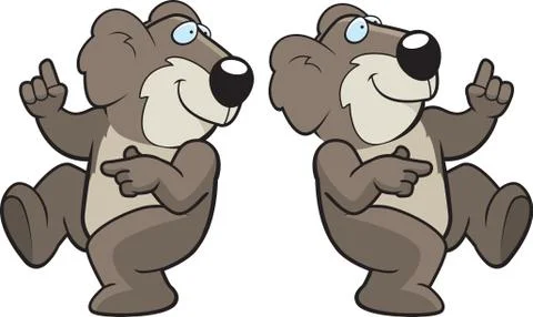 Koala Dancing Stock Illustration