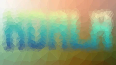 Koala fade techno tessellating looping animated triangles Video stock 109214540