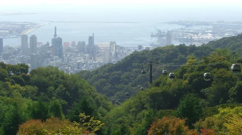 Kobe Mountains Stock Footage 3332130