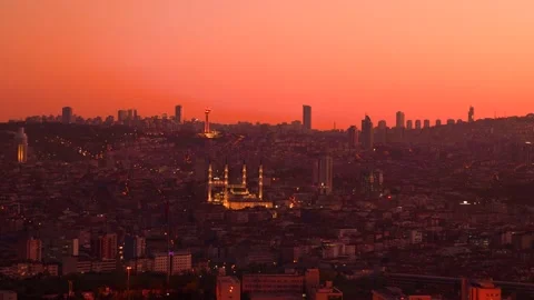 Kocatepe atakule Stock Footage 132451085