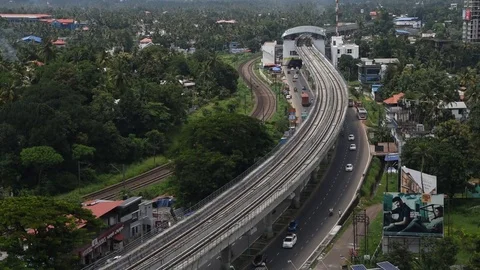 Kochi Metro 스톡 동영상 83637192