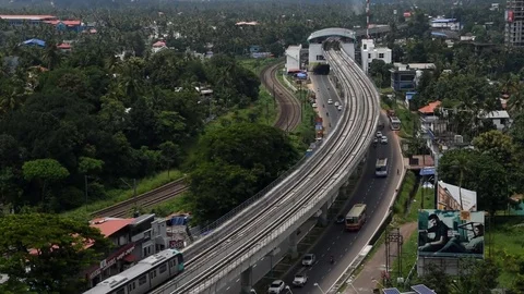 Kochi Metro 스톡 동영상 83637427