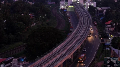 Kochi Metro Stock Footage 83637648