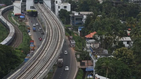 Kochi Metro 스톡 동영상 83637984