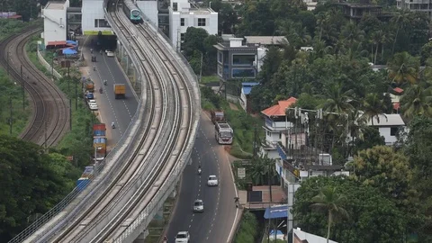 Kochi Metro 스톡 동영상 83638341