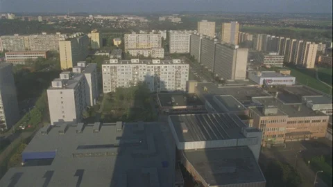 Kodak 16mm Prague District Stock Footage 99708396