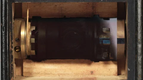 Kodak early camera interior 库存影片 269964477