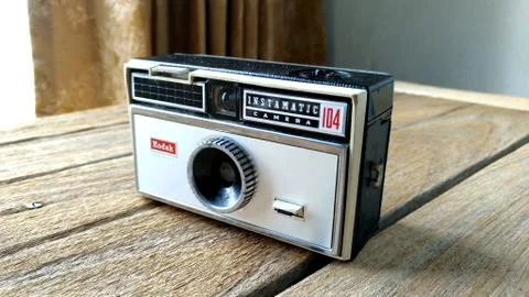 Kodak instamatic 104 camera Stock Photos