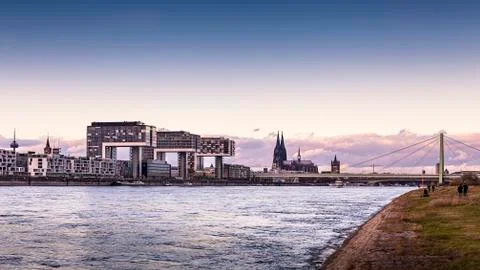 Koeln Panorama Stock Photos