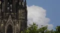 Koelner Dom Facade Cologne Landmark Cathedral Roman Catholic Church German Icon HD Footage
