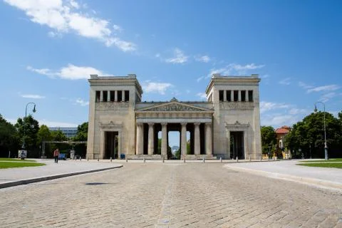 Koenigsplatz Munich Stock-Fotos