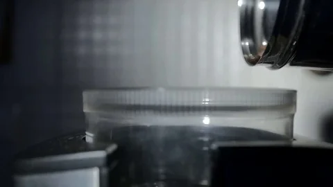 Kofee in grain and machine Stock Footage 69116677