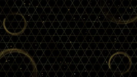 Kogome Pattern Gold Brush Confetti Animation Stock Footage 320987513