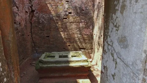 Koh Ker Temple Interior Structure Stock Footage 73239724