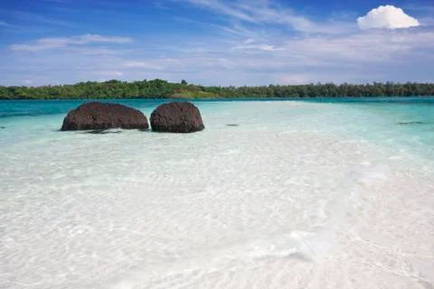 Koh kham beach Stock Photos