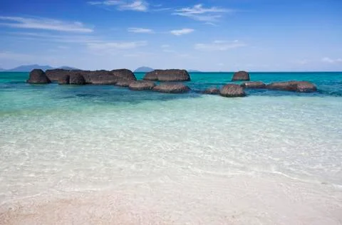 Koh kham beach Stock Photos