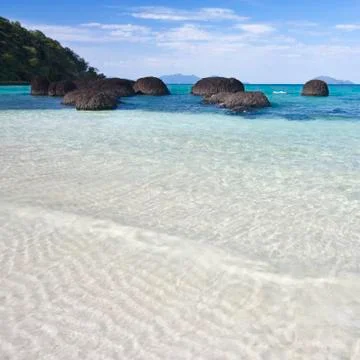 Koh kham beach Stock Photos