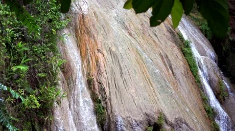 Koh Luang waterfall. Stock Footage 68580475