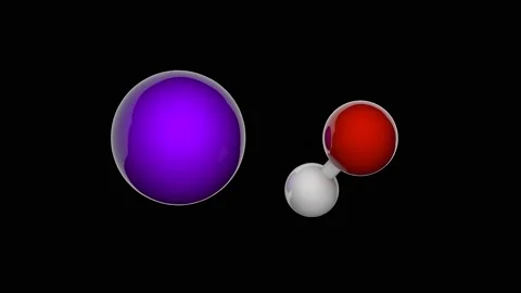 KOH Potassium hydroxide Stock Footage 146275751