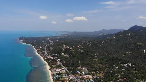 Koh Samui Aerial View Stock Footage 120551605