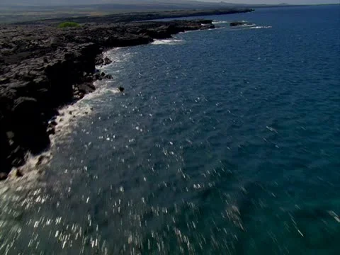 Kohala Coastline Stock Footage 22243456