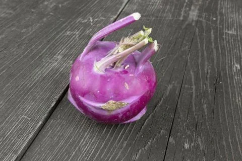 Kohlrabi cabbage Stock Photos