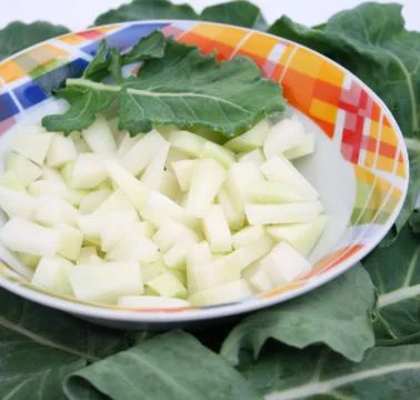 Kohlrabi Foto stock