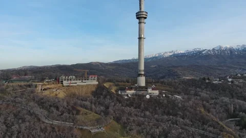 Kok-Tobe TV Tower Stock Footage 257662709