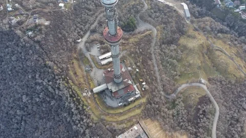 Kok-Tobe TV Tower Stock Footage 257663201