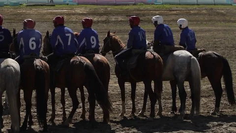 Kökbörü Game Stock Footage 81444663