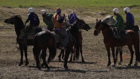 Kökbörü Game Stock Footage 81449558