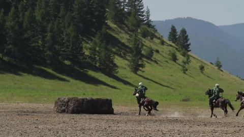 Kökbörü Game Stock Footage 81454933