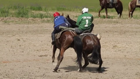 Kökbörü Game Stock Footage 81456069