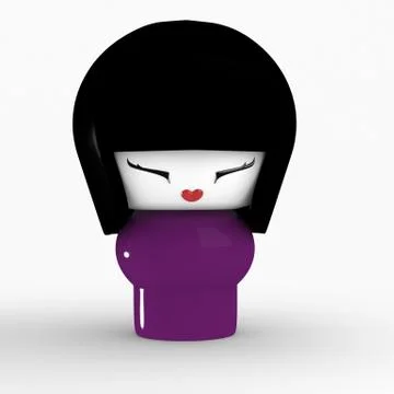 Kokeshi doll Stock Illustration