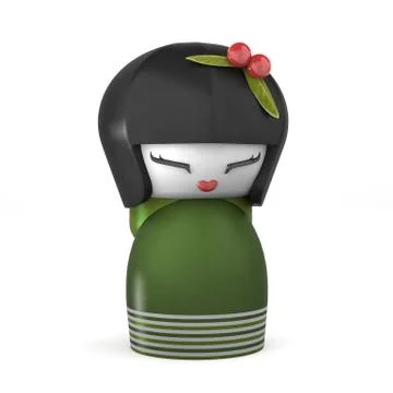 Kokeshi doll Stock Illustration