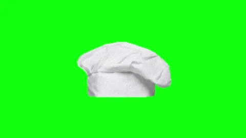 Koki hat animation on green screen background 動画素材 335523476