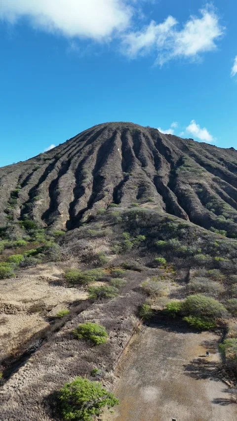 Koko Head  Oahu Video stock 325435253